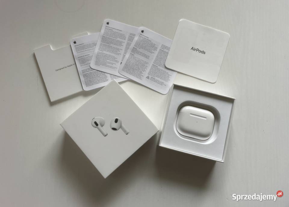 Oryginalne słuchawki Apple Airpods 3