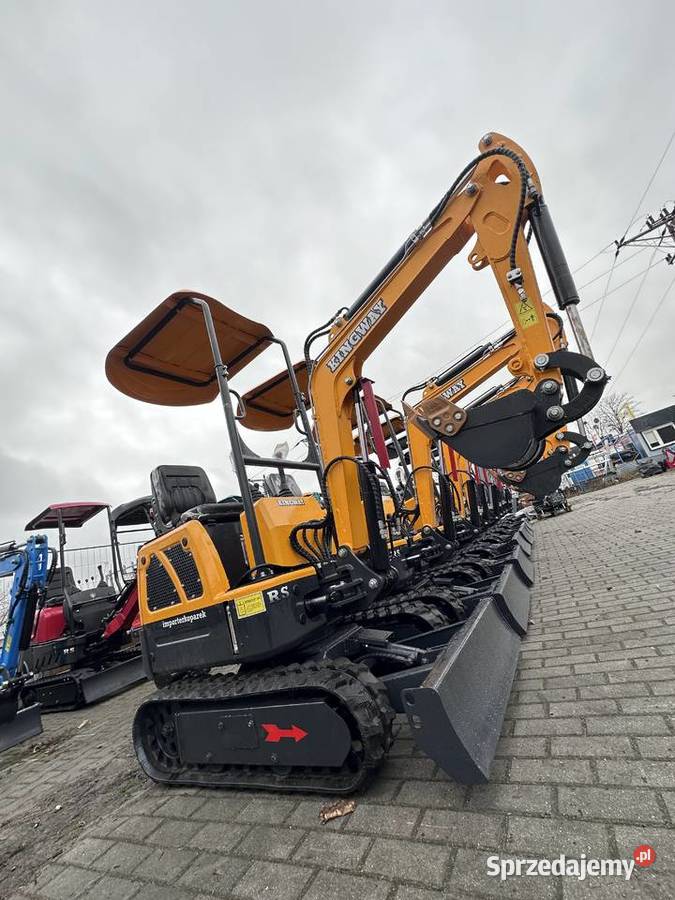 NOWA Minikoparka KINGWAY Alex RS 1000 Ramię Wrocław sprzedam