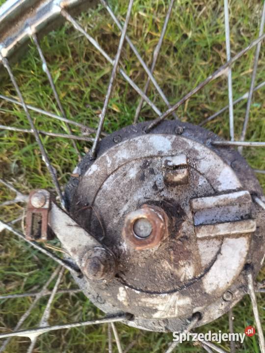 ROMET OGAR DWA KOLA PRZEDNIE KPL Motocyklowe Opony i felgi Kęty