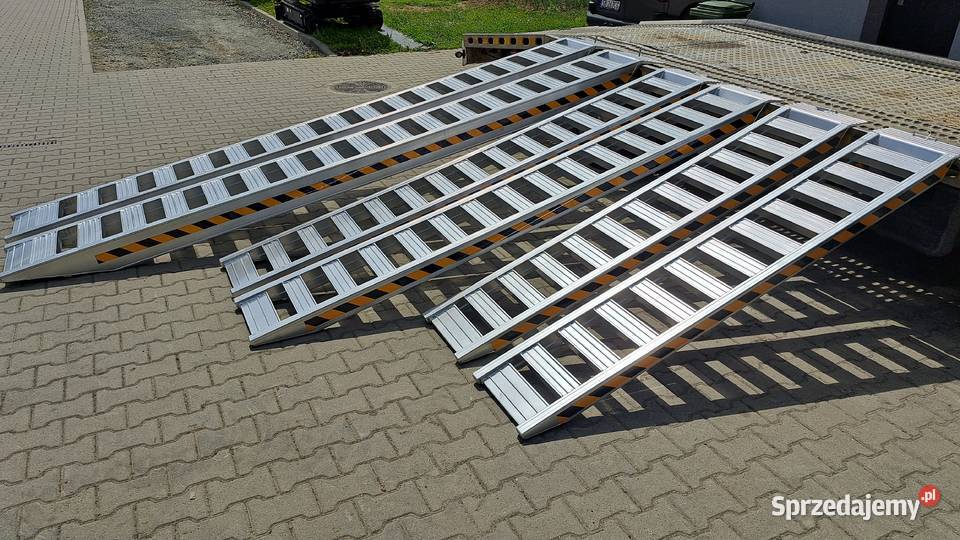 Najazdy aluminiowe 2 3 6ton 23 2 3 4metry Części maszyn i innych pojazdów Cieszyn