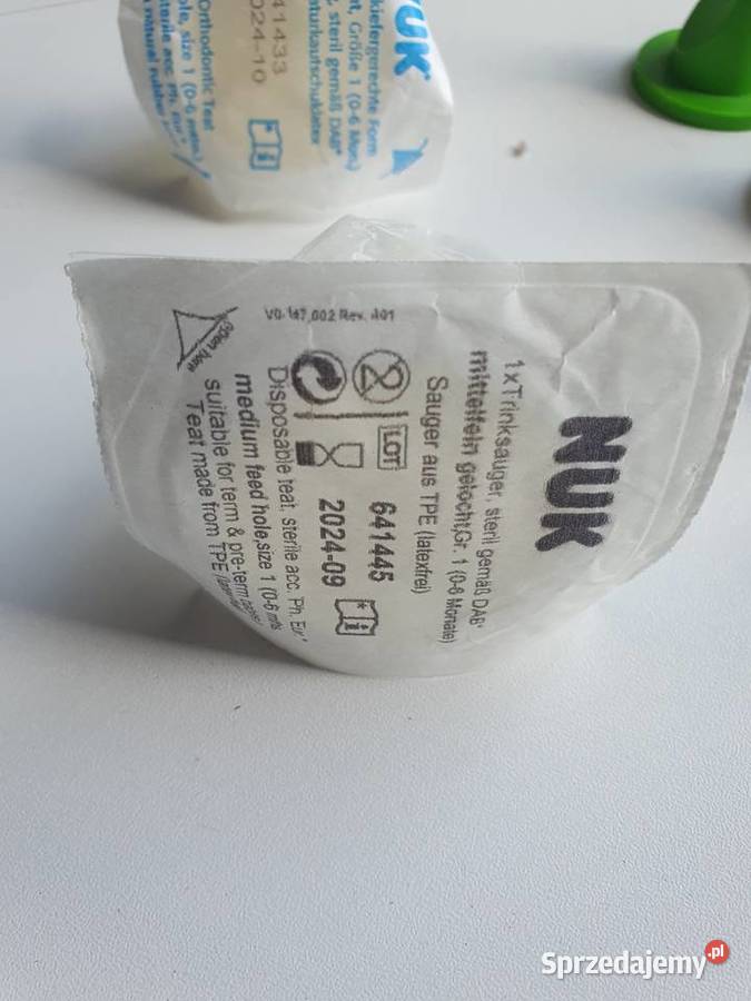 Smoczki do butelek i butelki zestaw Chwaszczyno