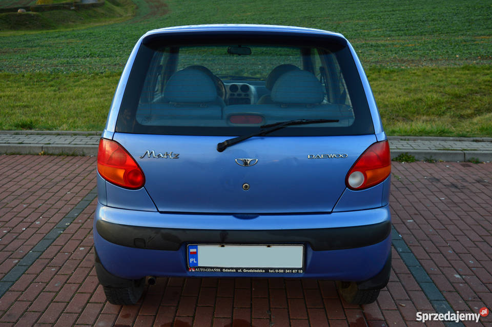 Śliczny DAEWOO MATIZ wersja limitowana IMPULS Pelplin