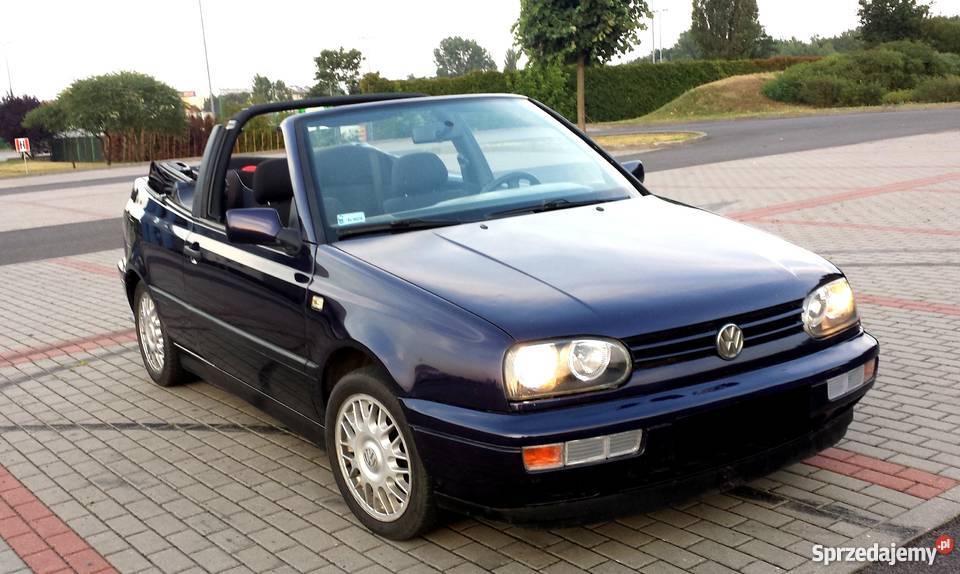 Golf 3 Cabrio 101 Cabriolet elektryczny dach Kabriolet