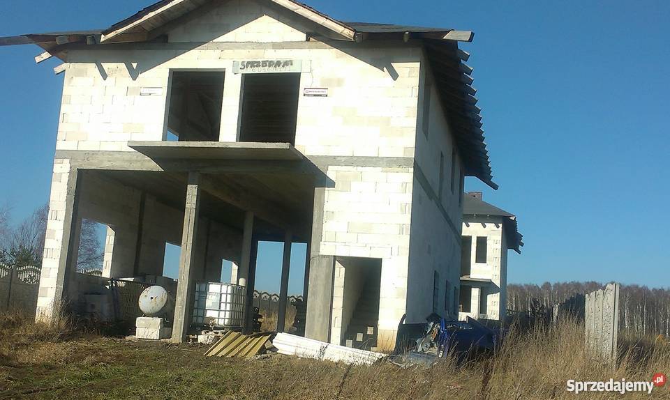 Sprzedam dom i budynek pod biznes Rok budowy 2013 Zambrów