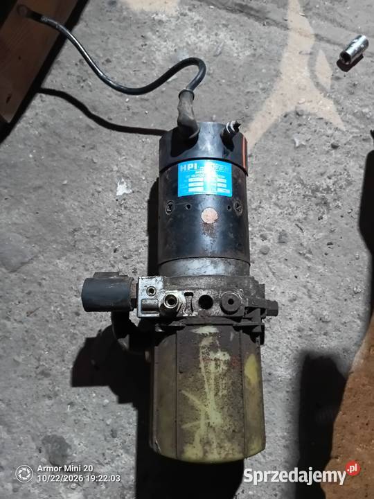 Pompa z silnikiem 24 volt moc 2kW do wózka Opatówek