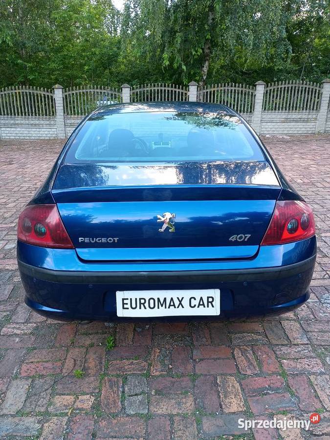 ŁADNY PEUGEOT 407 diesel 16 Ruda Śląska