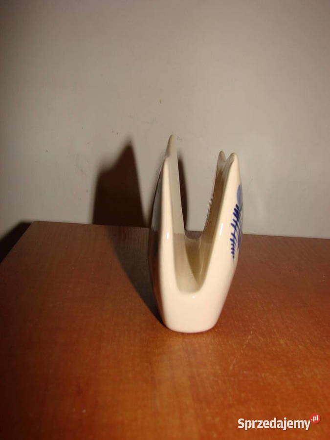 Włocławek fajansowy serwetnik PRL pomorskie Pruszcz Gdański