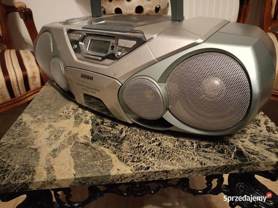 Radiomagnetofon Mega Boombox PHILIPS AZ1565 Drawski Młyn