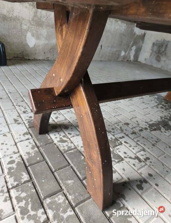 Solidny stół drewniany Kłecko