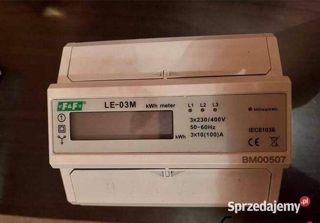 Licznik energii 3fazaowy LE03M z transmisją Wyszogród