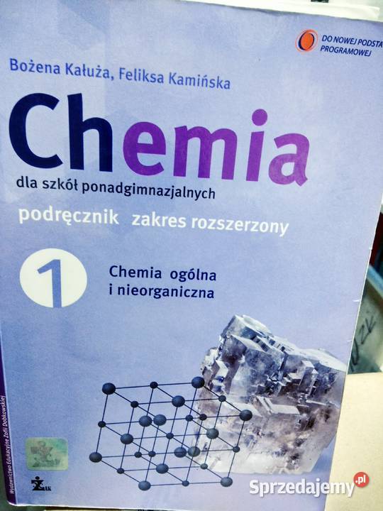 Chemia 1 żak rozszerzony podręcznik Warszawa