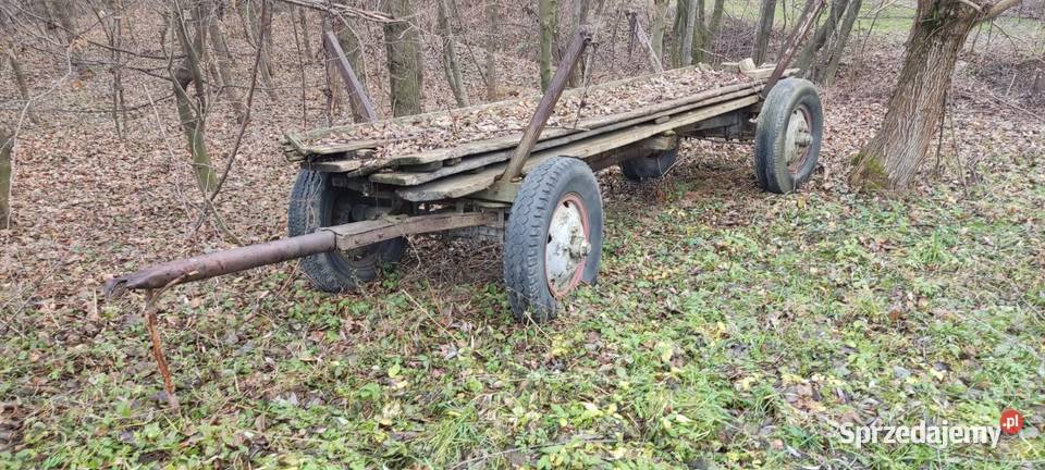 Sprzedam solidny wóz do traktora mocna rama