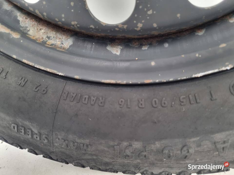 KOŁO DOJAZDOWE BMW E46 dojazdówka 11590 R16 Chełm