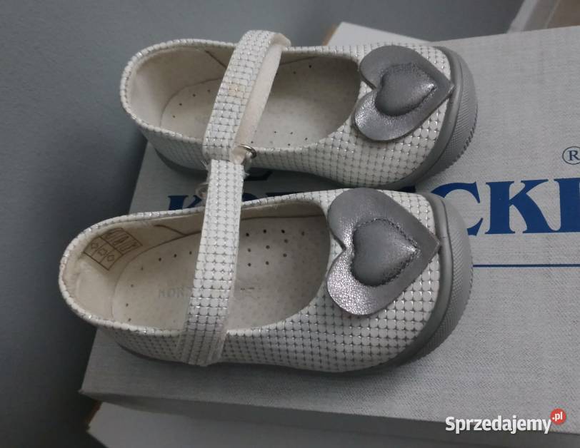 Baleriny białoszare rozmiar 21 82 Opole Lubelskie sprzedam