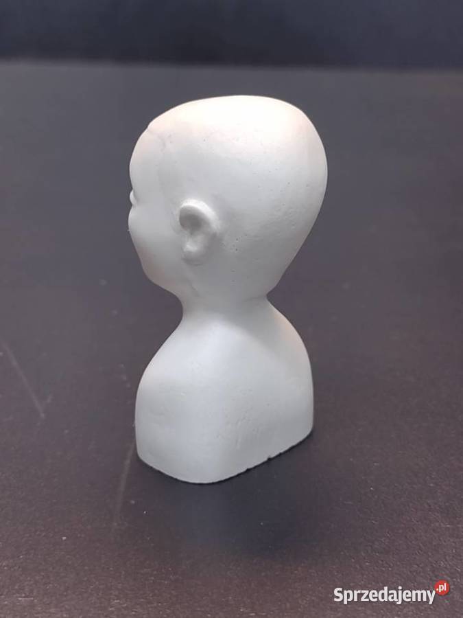 Popiersie gipsowe Główka głowa do utwardzania pomorskie Gdańsk
