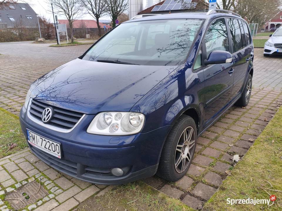 VW Touran 19TDI BKC 2005 highline w stanie golf manualna podkarpackie Mielec