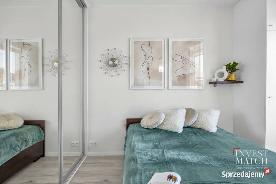 Mieszkanie Warszawa 50m2 2 pokoje Piętro 1