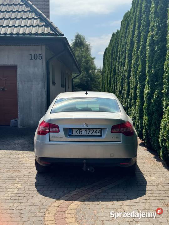 Citroen C5 2 0 HDi140 2008 doinwestowany 4/5 lubelskie Parczew