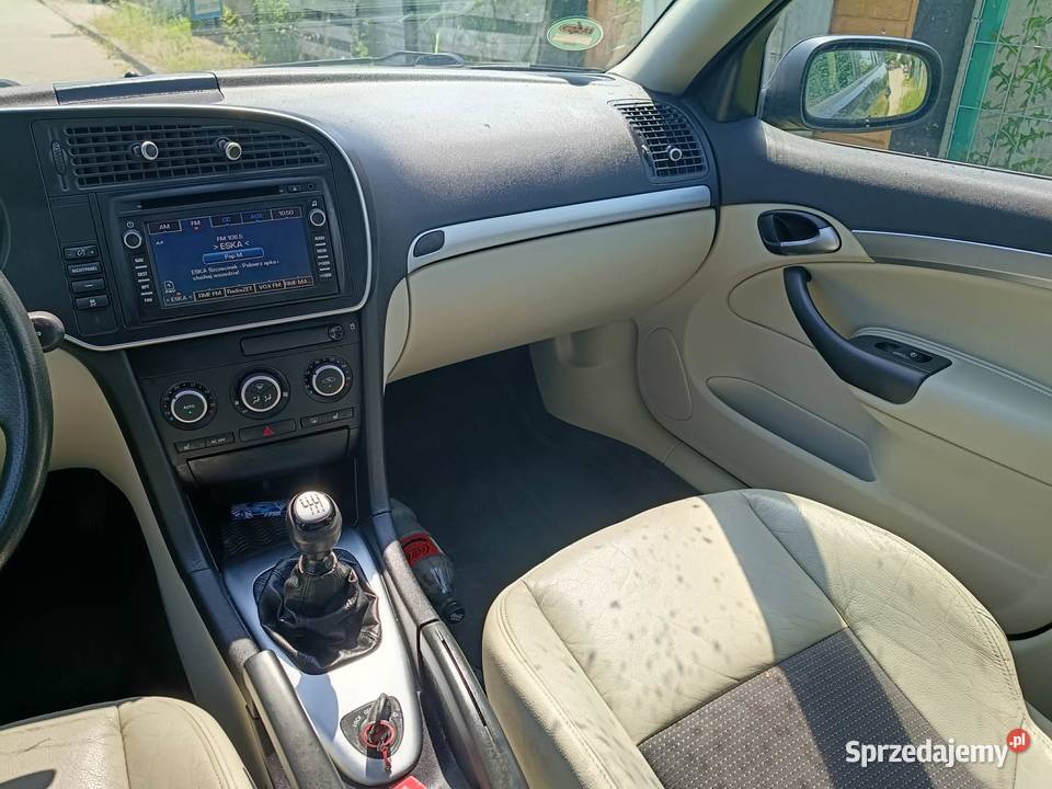 Saab 93 19 diesel 150 koni 2007 r manualna Świdwin sprzedam