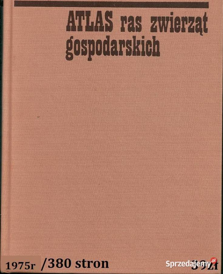 Atlas ras zwierząt gospodarskich bydło konie Łódź