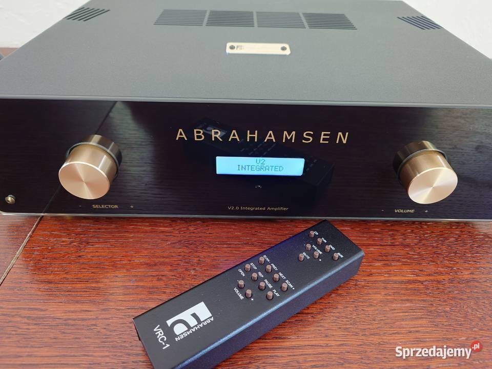 Abrahamsen V20 UP wyjątkowy wzmacniacz stereo Kraków sprzedam
