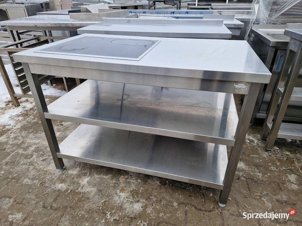 Stół Gastronomiczny Centralny 2 Półki Z Płytą Ostrów Wielkopolski