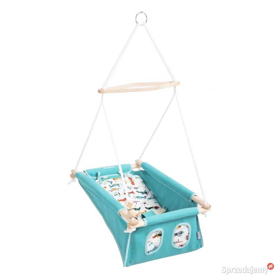 huśtawka niemowlaka Baby Boho turkusowy flying Kraków
