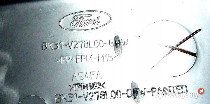 LISTWA NAKŁADKA BŁOTNIKA PRAWA FORD TRANSIT 2014 Karoseria Głogów