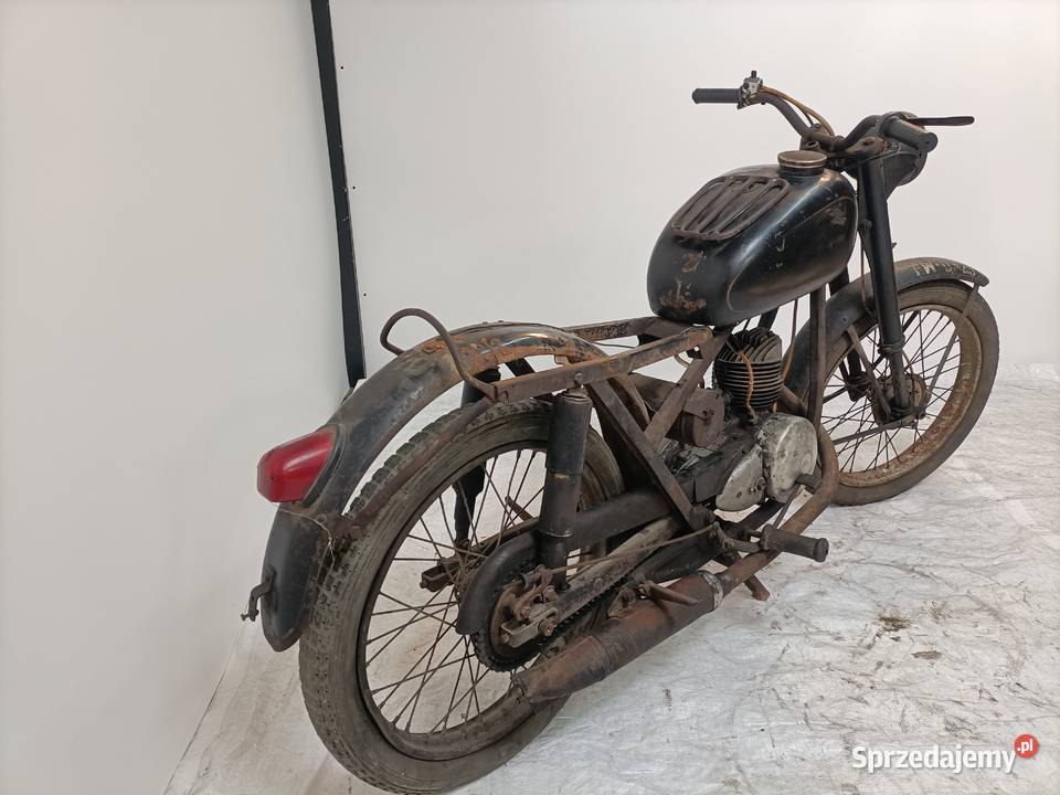 WFM 125 czarna 1956r oryginalny stan Padniewko