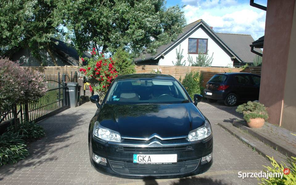 Citroen C5 16 VTi stan salonowy bezwypadkowy automatyczna Gdańsk sprzedam