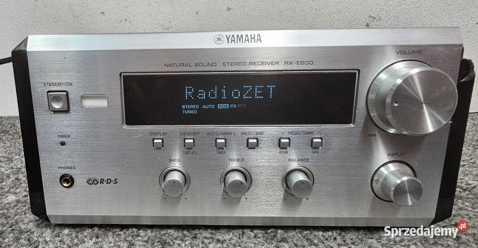 Amplituner stereo Yamaha Pianocraft RXE600 Amplitunery małopolskie Kraków sprzedam