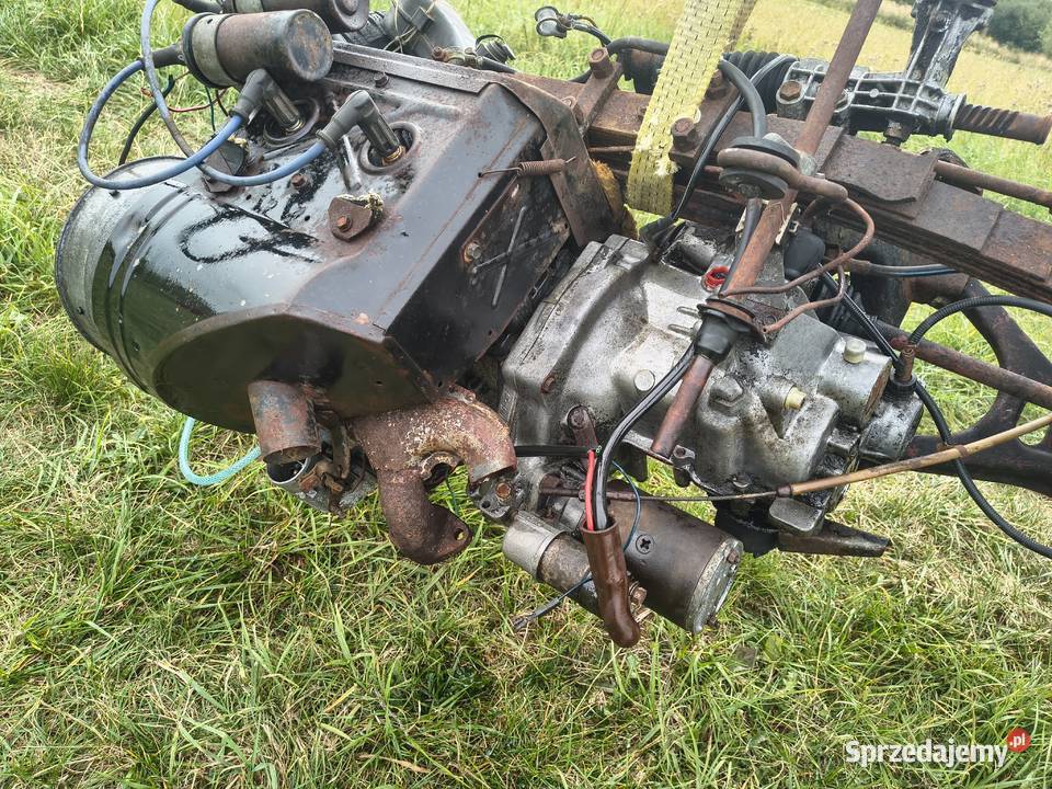 Trabant 601 DDR silnik skrzynia biegów sanki