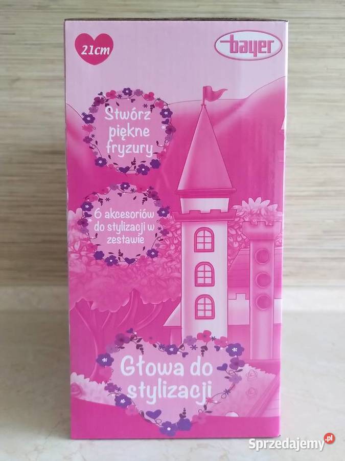 NAJTANIEJ Głowa Do Stylizacji 21 Akcesoria 3 lata+