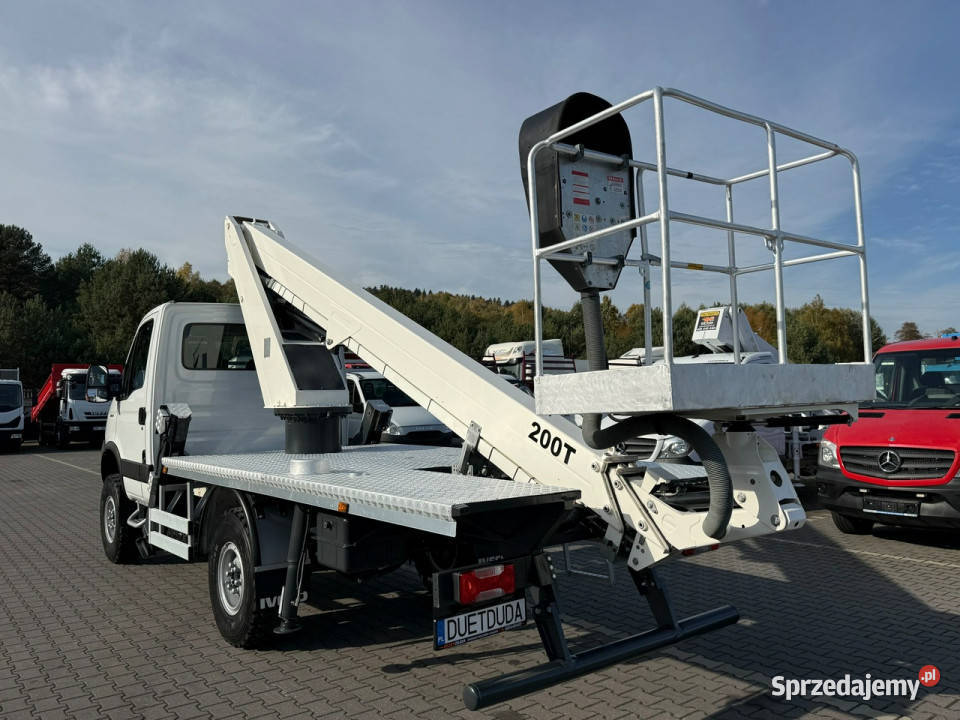 Iveco Daily 55S17W 4x4 Zwyżka 20m GSR E200TE4 Widełki