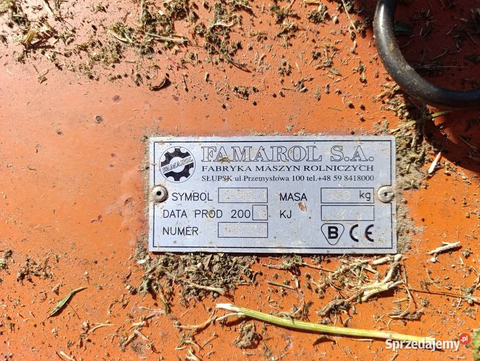 Kosiarka Famarol 165 nieuszkodzony