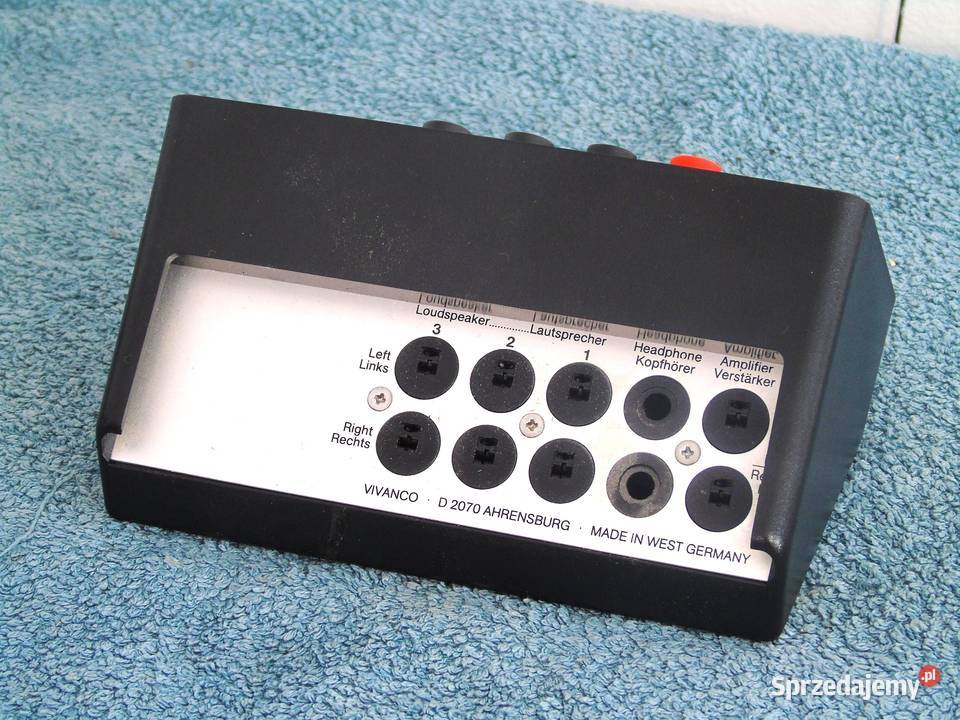 Przełącznik Kolumn głośników Vovanco Contact 55L Jasło