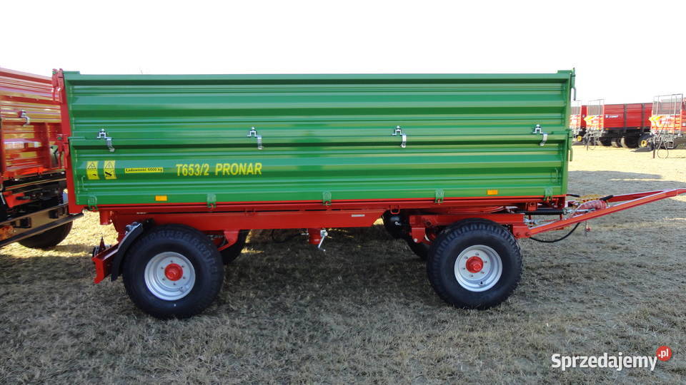 Przyczepa rolnicza dwuosiowa Pronar T653 Sulejów sprzedam