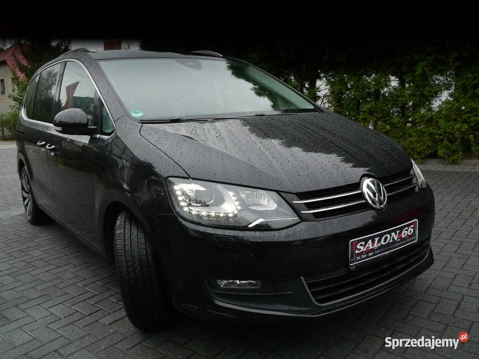 Volkswagen Sharan 20tdi 4x4 7osob Full Led Navi czujnik parkowania Częstochowa
