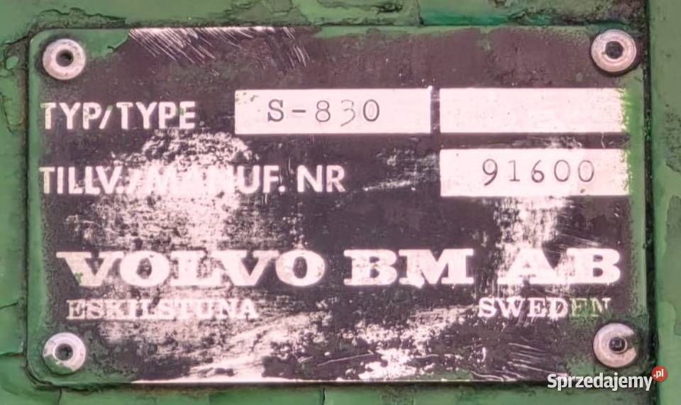 Kombajn Zbożowy Volvo BM S830 1979 lubelskie Chełm
