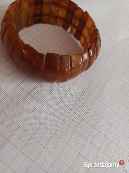Bransoletka Bursztyn Vintage podlaskie Białystok