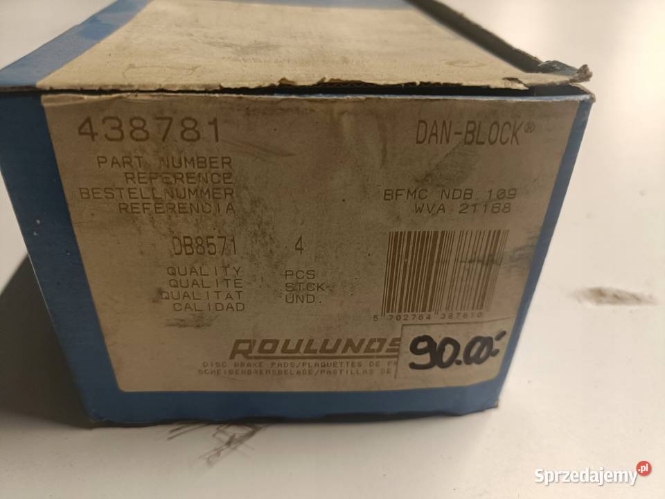 Mazda 626 II GC PRZEDNIE KLOCKI HAMULCOWE przód sprzedam