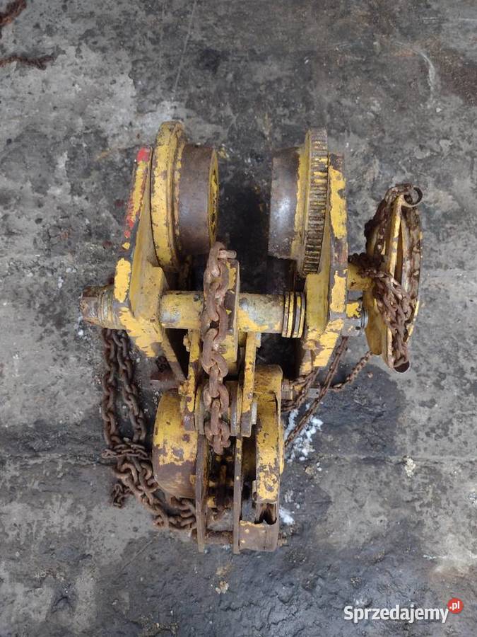 Wózek suwnicy z wyciągiem Pozostałe małopolskie sprzedam