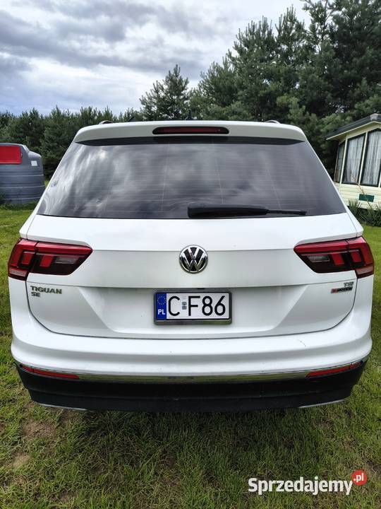 Volkswagen Tiguan Allspace 20 Benzyna 137 kW kujawsko-pomorskie Chełmno