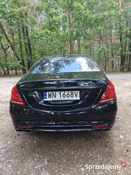Mercedes S 63 AMG LONG 4Matic 2017 mazowieckie