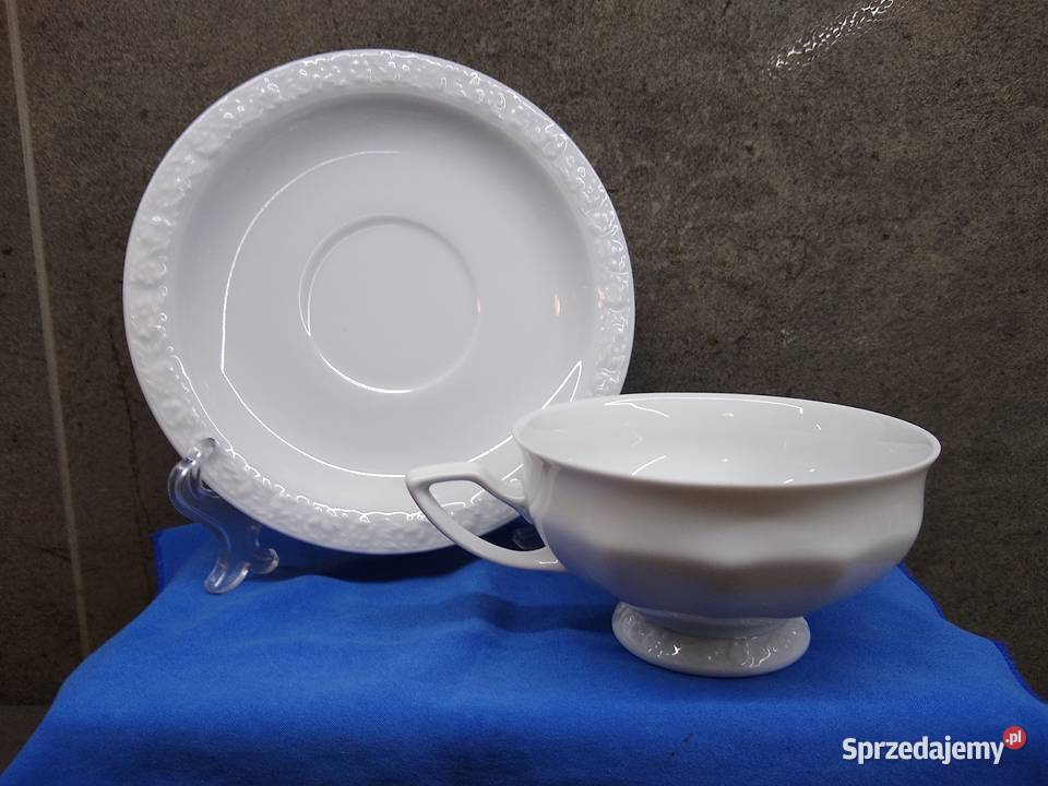 Filiżanka herbata Rosenthal Biała Maria Classic Kalisz