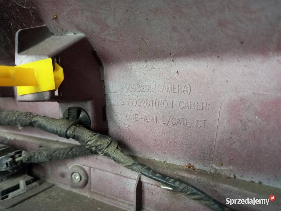 BLENDA BAGAŻNIKA TYŁ 95093281 OPEL MOKKA A 1216 osobowe świętokrzyskie Kielce