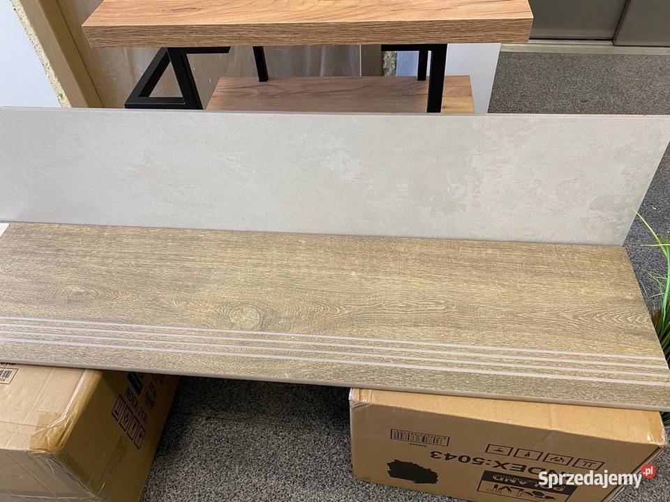 płytki schodowe 30x120 drewno szare małopolskie Zakopane sprzedam
