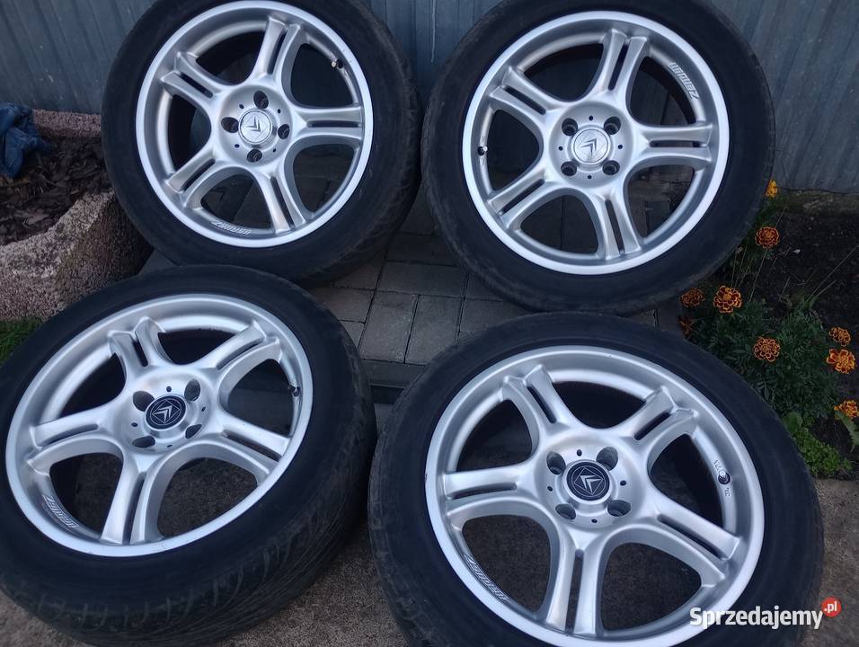 Alufelgi 17 4x108 et11 Peugeot Citroen Audi 80 Włocławek