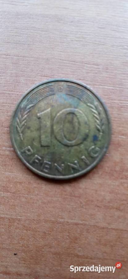 Moneta 10 pfennig 81r.