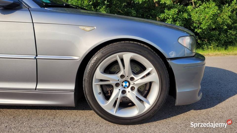 BMW E46 Coupe 330CD Silbergrau Metalic 250 srebrny Brzeziny